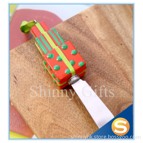 2016 New Gift Box Design Table Knife Metal Materials Butter Knife